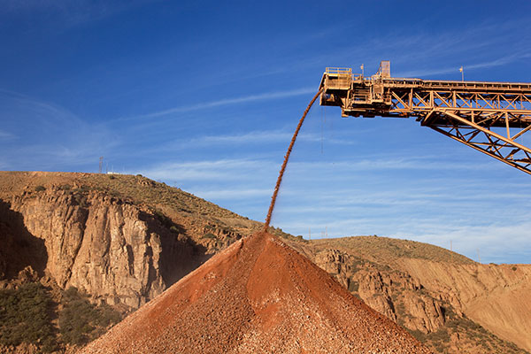 Coarse Ore Conveyor, Morenci, Arizona