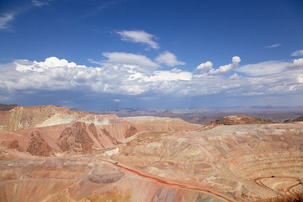 Morenci Mine, Freeport McMoRan, Morenci, Arizona,