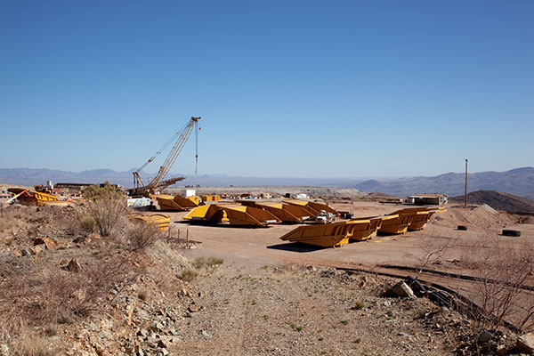 Mine Truck repair Yard, Morenci, Arizona