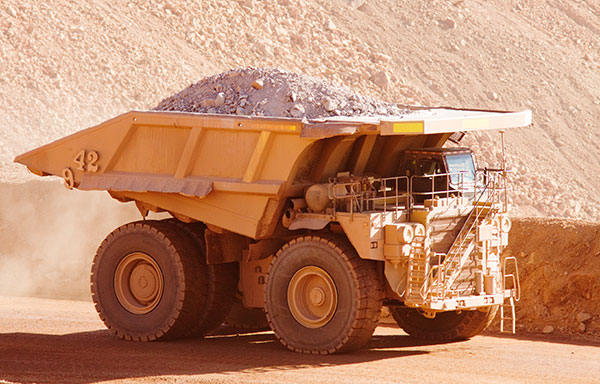 Mine Haul Truck, Cat 793 ?, Morenci, Arizona