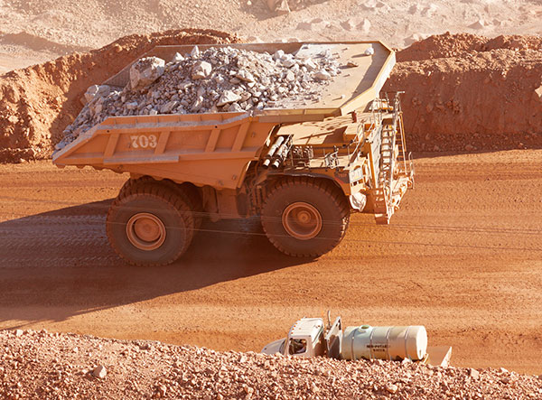Mine Haul Truck, Cat 797F, Morenci, Arizona