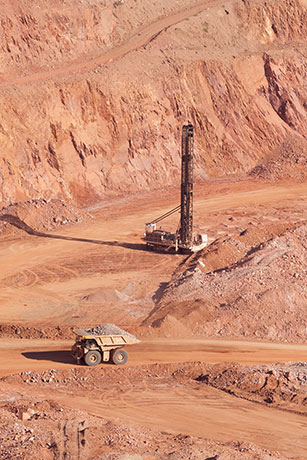 Blast Hole Drill, Morenci, Arizona