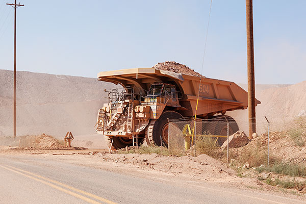 Mine Haul Truck, Cat 793B, Morenci, Arizona