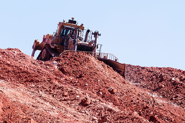 Caterpillar Dozer, Morenci, Arizona