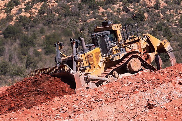 Caterpillar Dozer, Morenci, Arizona