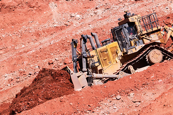 Caterpillar Dozer, Morenci, Arizona
