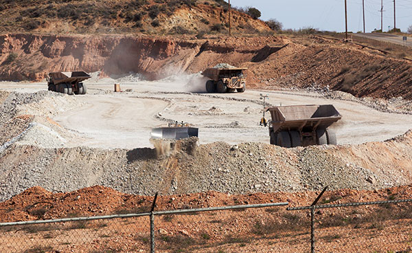 Caterpillar 777D Truck and D11R Dozer, Freeport-McMoran Copper & Gold, Morenci, Arizona