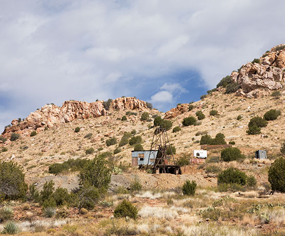 Center Mine Steeple Rock District New Mexico