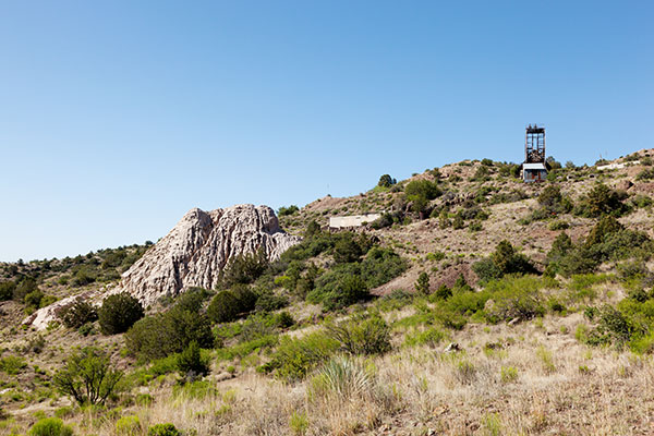 Photograph of East Camp Mine, Steeple Rock District, Grant County, New Mexico