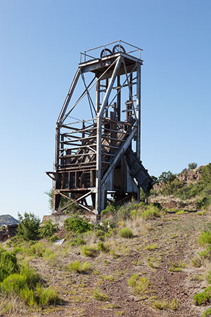 Photograph of East Camp Mine, Steeple Rock District, Grant County, New Mexico