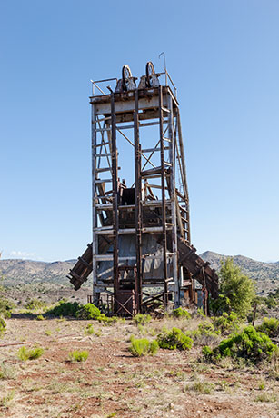 Photograph of East Camp Mine, Steeple Rock District, Grant County, New Mexico