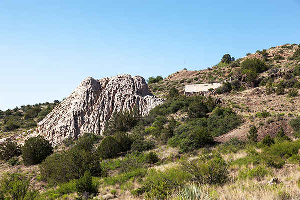 Photograph of East Camp Mine, Steeple Rock District, Grant County, New Mexico