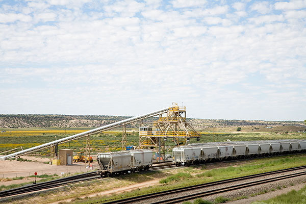 Railroad Loadout for Industial Minerals