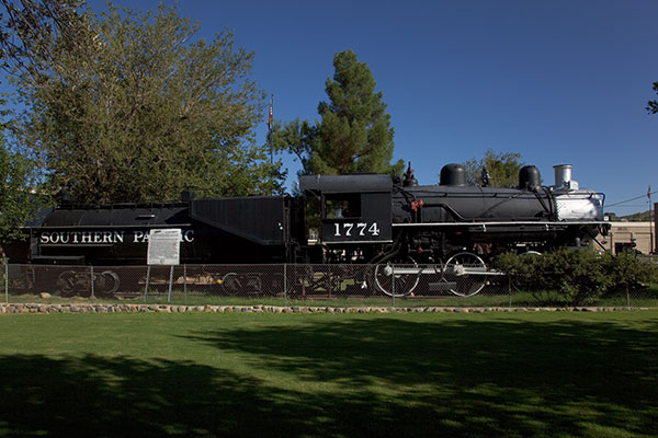 Baldwin Steam Locomotive No. 1774 in Globe, Arizona 