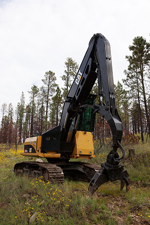 CAT 320D FM Log Loader Arizona  Title= 