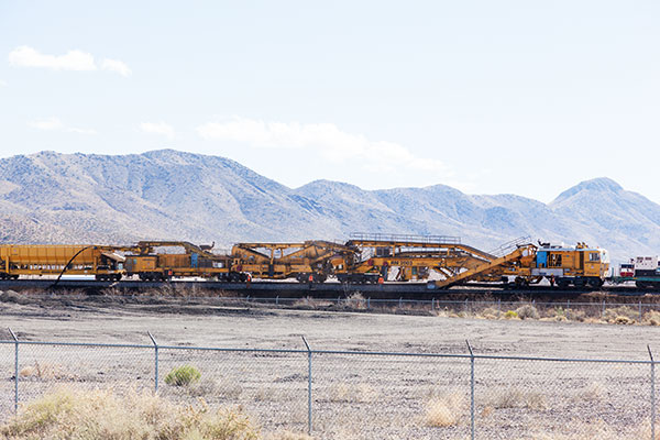  Plasser & Theurer Ballast Cleaning Machine 