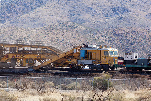  Plasser & Theurer Ballast Cleaning Machine 