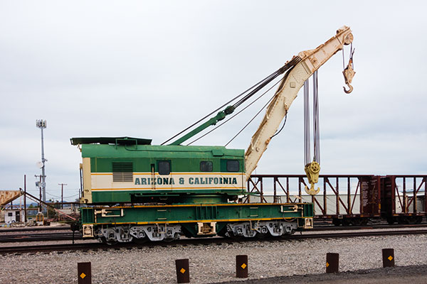 Arizona & California Railroad Crane 