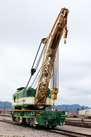 Arizona & California Railroad Crane 