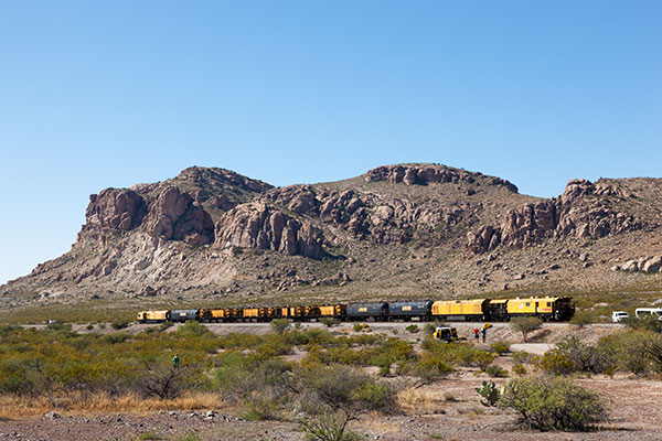 Loram Maintenance of Way Production Rail Grinding Train RG 400 series 