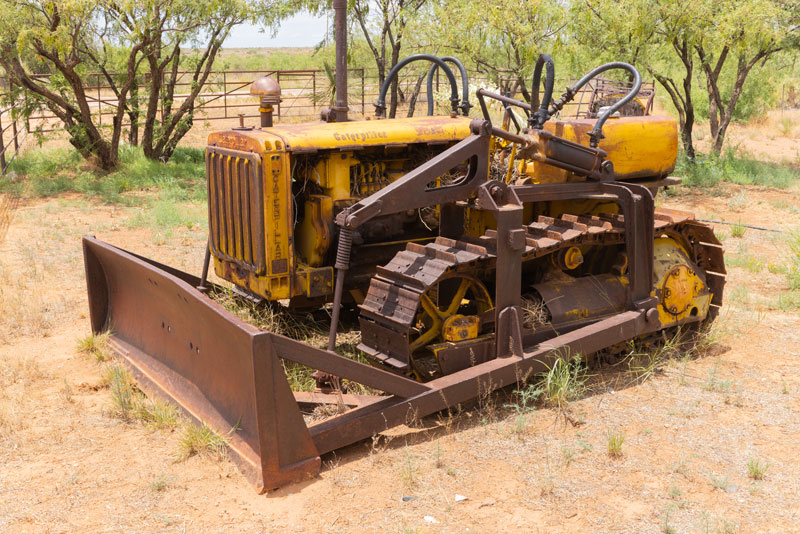 Old CAT D4 Dozer