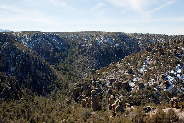 Rhyolite Canyon from Massai Point, Chiricahua National Monument, Arizona 