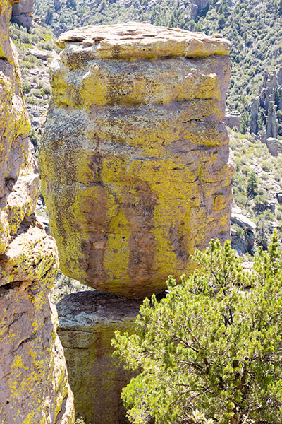 Balanced Rock along Massai Point Trail, Chiricahua National Monument, Arizona 
