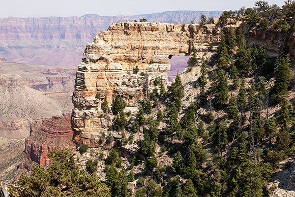 Angels Window, Cape Royal, North Rim, Grand Canyon National Park, Arizona 
