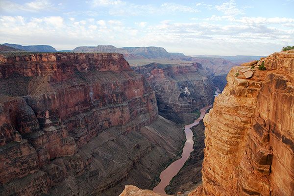 View of Colorado River from Toroweap Point, Tuweep District, Grand Canyon National Park, Arizona