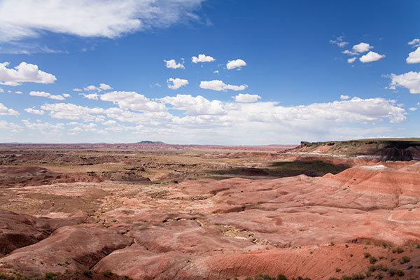 View from Lacey Point, Painted Desert, Petrified Forest National Park, Arizona