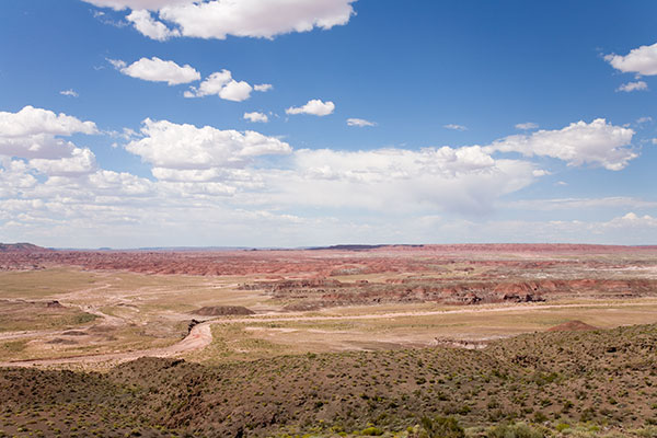 View from Pintado Point, Painted Desert, Petrified Forest National Park, Arizona