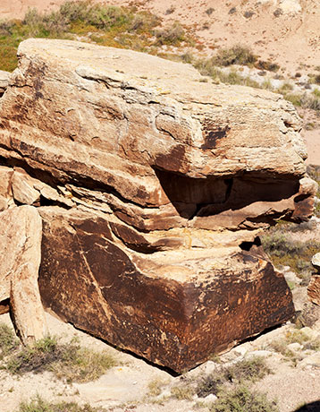 Petroglyphs, Newspaper Rock, Petrified Forest National Park, Arizona