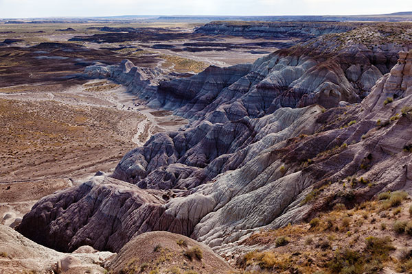 Scene from Blue Mesa Road, Petrified Forest National Park, Arizona