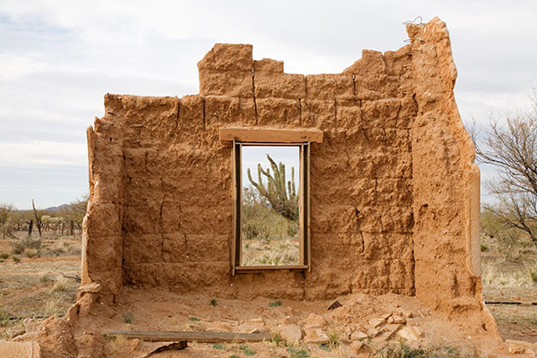 Ruins of Old Adobe Building