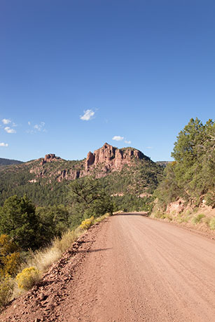Red Hill from Red Hill Road, Apache National Forest, Arizona
