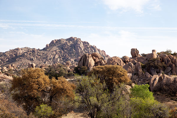 Texas Canyon along I-10, Southeastern Arizona 