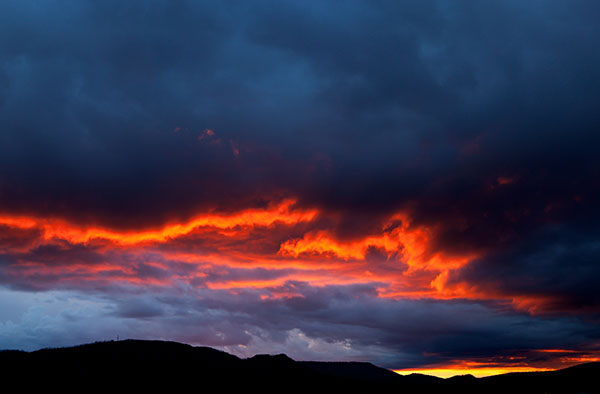 Sunset, Alpine,  Arizona 