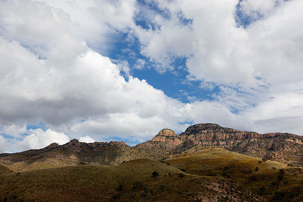 Atascosa Mountains from Ruby Road, Santa Cruz County,  Arizona 