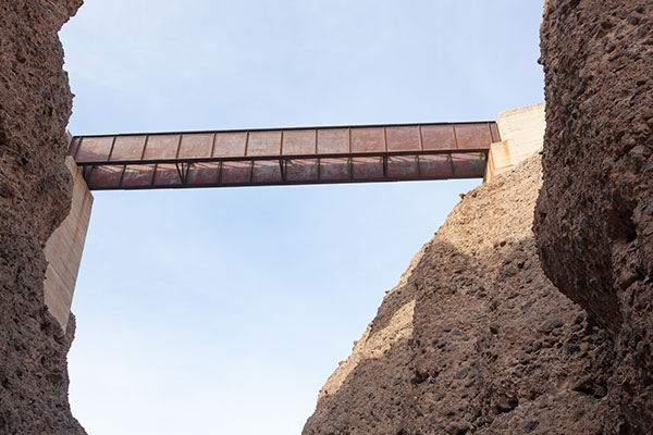  Negro Canyon Bridge, Morenci Southern Railway, north of Guthrie,  Arizona