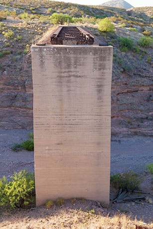  Owl Canyon Bridge, Morenci Southern Railway, north of Guthrie,  Arizona