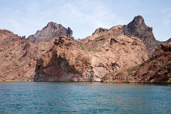 Colorado River in Topock Gorge, Mohave County, Arizona