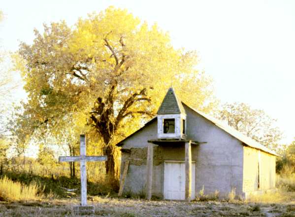Photograph of Abandoned Catholic Church, San Acacia, New