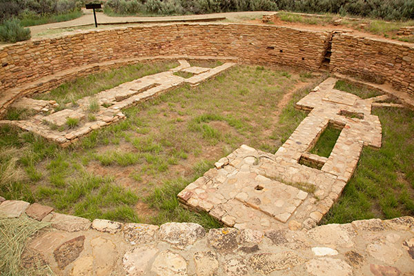 Kiva, Lowry Pueblo, Canyons of the Ancients National Monument, Colorado