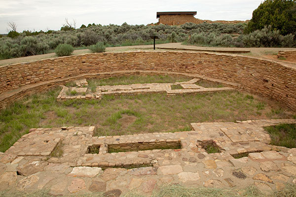 Kiva, Lowry Pueblo, Canyons of the Ancients National Monument, Colorado