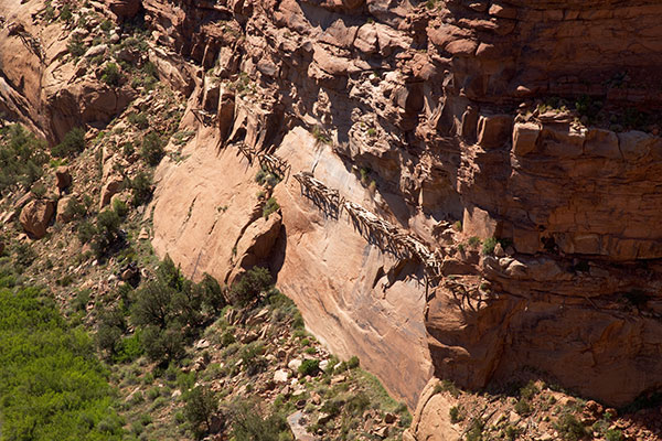 Hanging Flume, Dolores River Canyon, Colorado