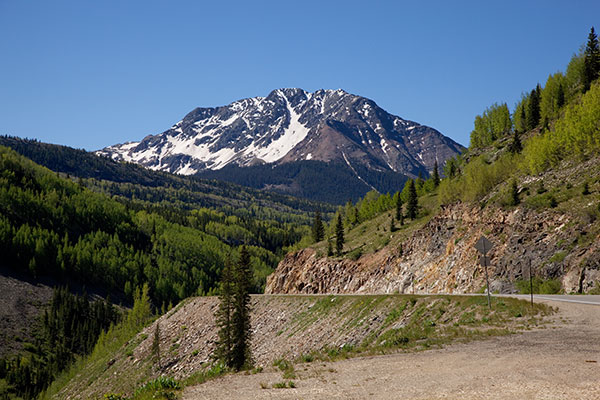 Scenes along the Durango - Silverton Highway (US 550), Colorado