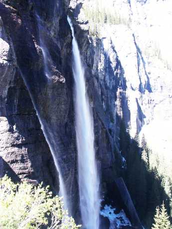 Bridal Veil Falls near Telluride, Colorado