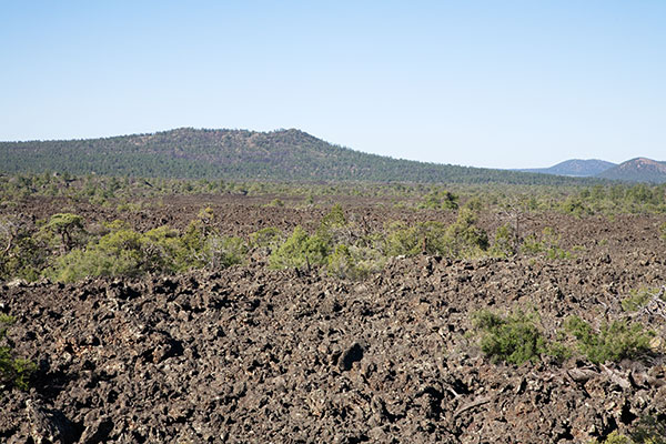 Lava along Chain of Craters Back Country Byway, El Malpais National Monument
