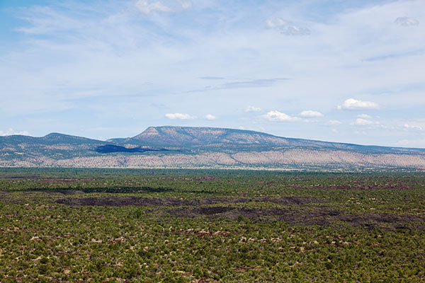 View from Sandstone Bluffs Overlook, El Malpais National Monument