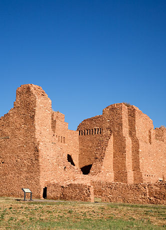 Nuestra Senora de la Purisima Concepcion de Cuarac, Quarai Ruins, Salinas Pueblo Missions National Monument, New Mexico